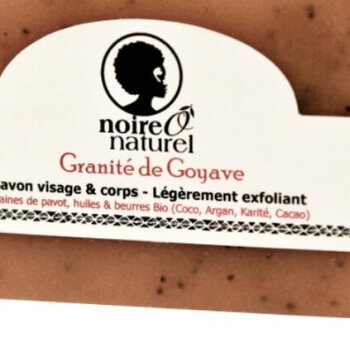 NoireôNaturel Savon "Granité de Goyave" 